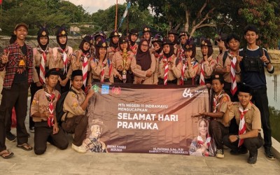 Pramuka MTsN 11 Indramayu Raih Juara 3 dalam Lomba Drak Game se-Jabar